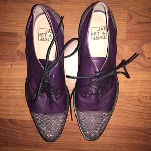 JANNET & JANET tie loafers size 37